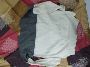 Stylish Two-Tone Sweater