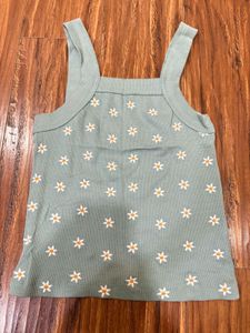 westside Daisy Print Tank Top
