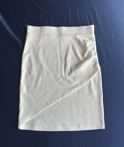 White High waist Mini Skirt