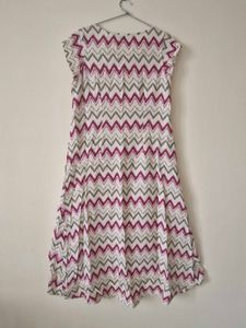 Chevron Print Dress