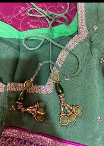 Heavy Green Lehenga With Bangani Dupatta