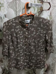 Floral Button Down Top