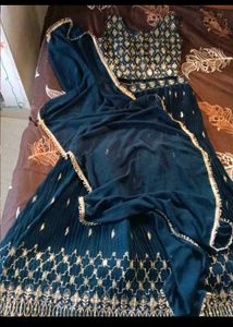Navy Blue Lehenga