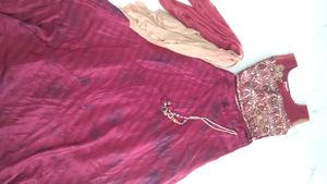 Maroon Lehenga Choli Set