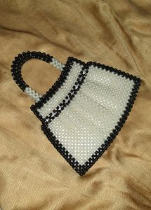 Pearl Beaded Fancy Handbag