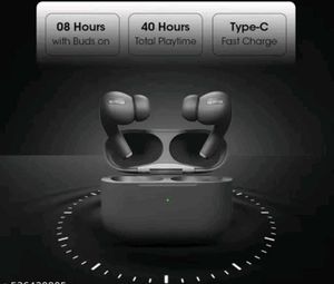 Black Wireless Earbuds Pro
