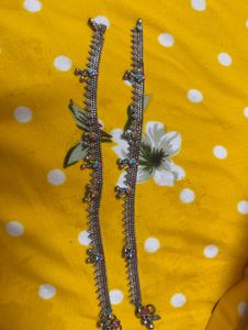 Vintage Silver Anklets