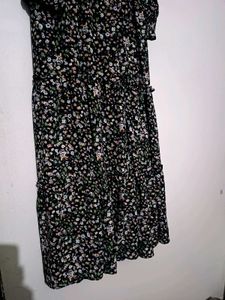 Floral Print Midi Dress