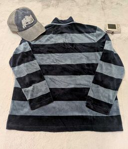 Unisex Ralph Lauren Pullover Velour Sweatshirt