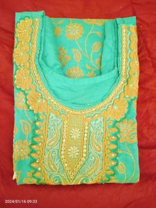 Beautiful Embroidery Work Kurti