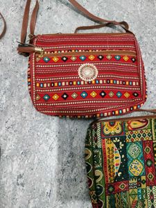 3 combo Colorful Crossbody Bags