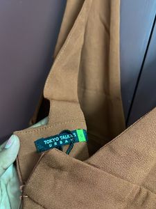 casual brown Skater/Jumper Dress