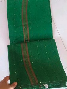 Emerald Green Saree