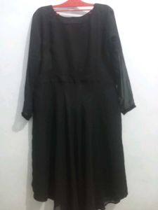 Black Kurti Frock