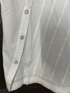 Diagonal Placket Shirt