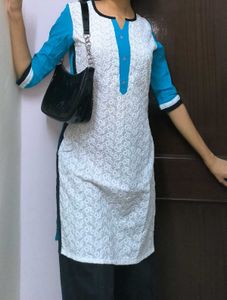 Elegant Embroidered Kurta