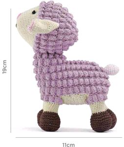 Nuluv Happy Threads Sheep Purple New