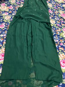 Green Embellished Blouse