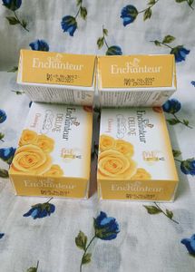 Enchanteur Deluxe Soaps (pack of 4)