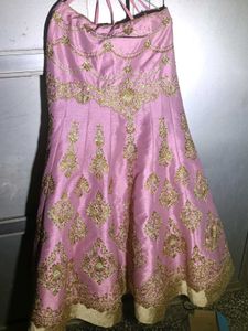 Elegant Pink Lehenga Choli Set