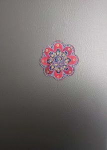 Hand Painted Madhubani Fridge Magnet