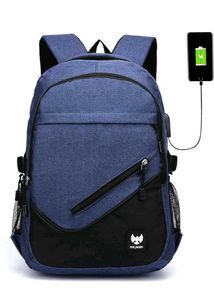 Stylish Blue Backpack