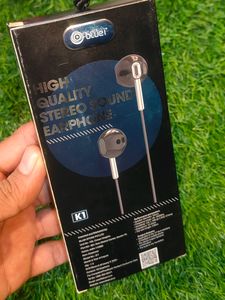 Bluei K1 High Quality Stereo Sound Earphone