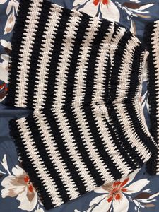Crochet Top and Shorts Set