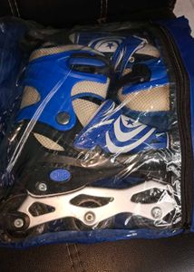 Blue Inline Skates