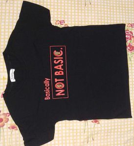 Black Graphic Tee