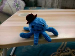 Blue Octopus Plushie