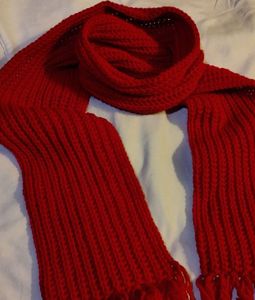 Mikasa Crochet scarf with Bow