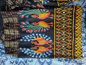 Boho Peacock Plazzo