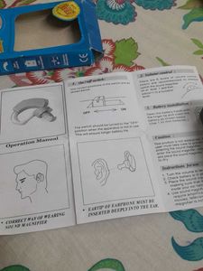 Cyber Sonic Very Small Hearing Aid Brand New Unuse