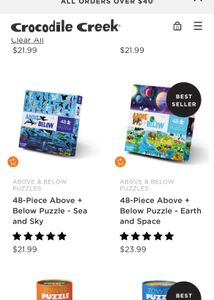 Giant Crocodile Creek Solar System Floor Puzzl