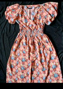 Mast and harbour printeresty Floral Print Dress