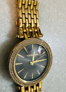 Women Michael Kors Golden Watch