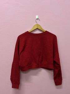 Red Graphic Sweatshirt