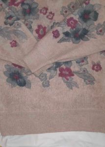 Floral Woollen Top