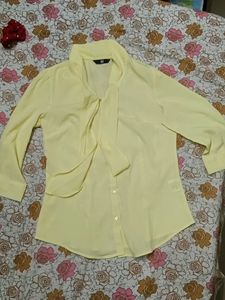 Yellow Shirt Top In Very Good Condition.