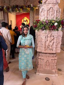 Elegant Light Blue Salwar Suit