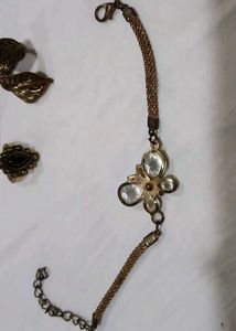 Fancy Oxidised Rings With FREE BUTTERFLY BRACELET
