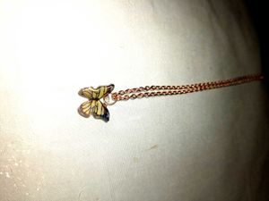 Butterfly Necklace &amp; Stud Earrings Set Of 5