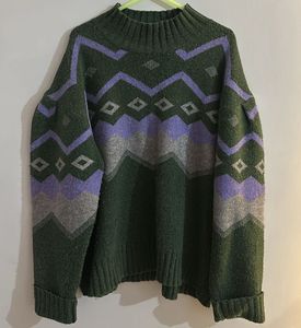 Drop Shoulder Oversized Sweater