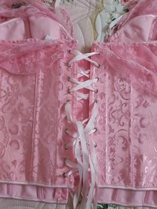 Pink  💖 Lace-Up Corset (FIXED PRICE)
