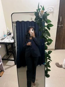Navy Blue Suit Set