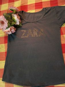 Elegant Grey Top For XS Sizeyy Girliess...