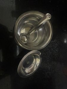 Ghee Steel Container - For Kitchen
