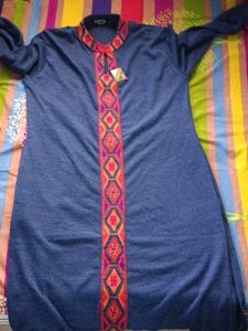 Ethnic Print Tunic Top
