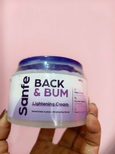 sanfe back &amp; bum lightening cream